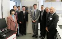 Delegation toured at the Key Laboratory and the core laboratories of SBS
